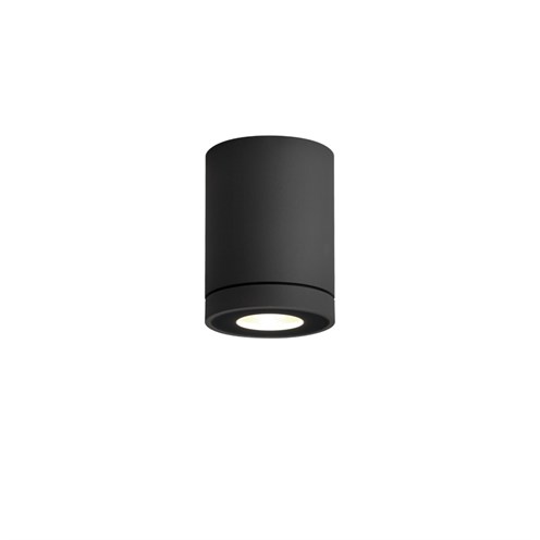 Wever & Ducré+TUBE 1.0 PAR16 max. 5W GU10, IP65, välisvalgusti, matt must